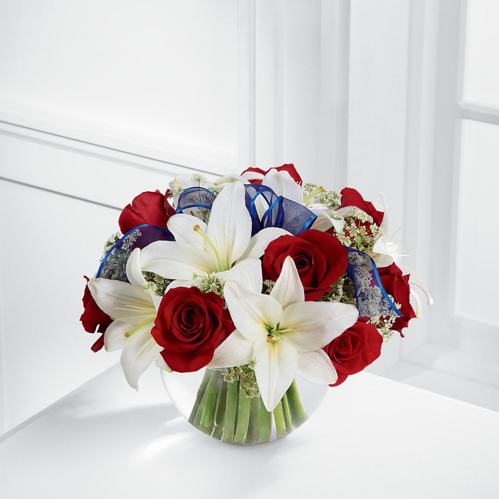 Independence Bouquet – BLOOMERS FLOWER & ASHLEY JO ANTIQUES, Corry PA