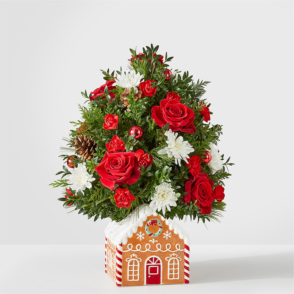 Spiced Gingerbread Tree – BLOOMERS FLOWER & ASHLEY JO ANTIQUES, Corry PA