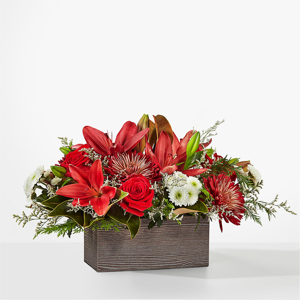 Christmas Break Bouquet – BLOOMERS FLOWER & ASHLEY JO ANTIQUES, Corry PA