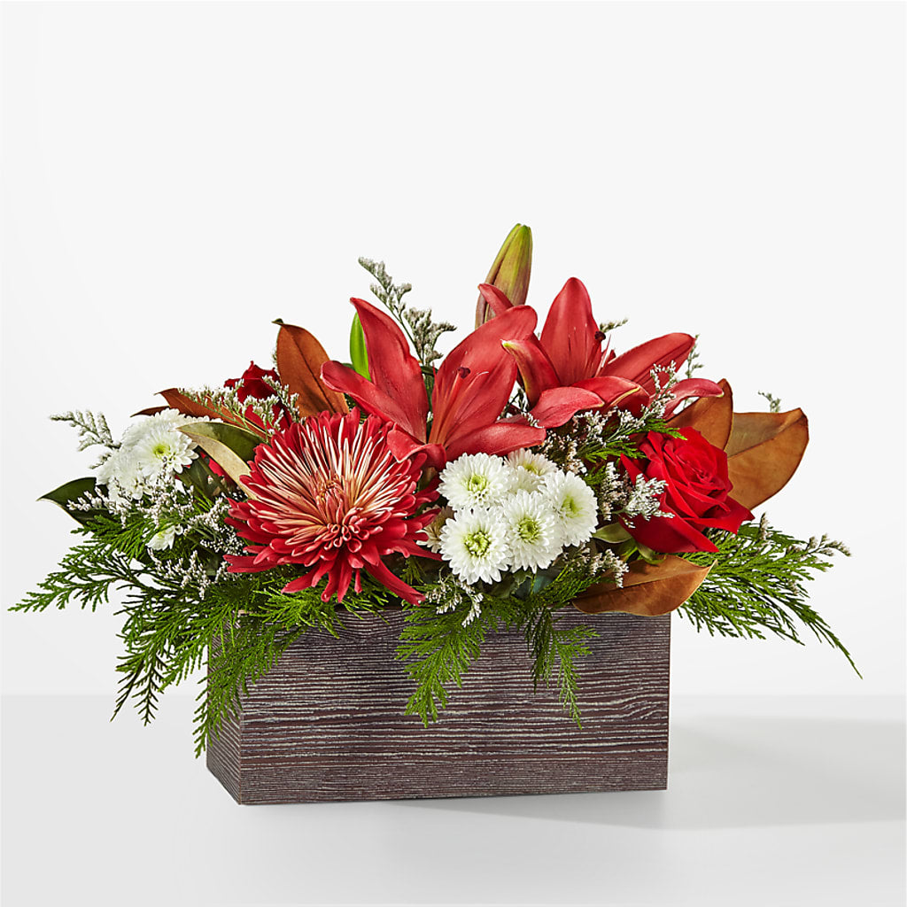 Christmas Break Bouquet – BLOOMERS FLOWER & ASHLEY JO ANTIQUES, Corry PA