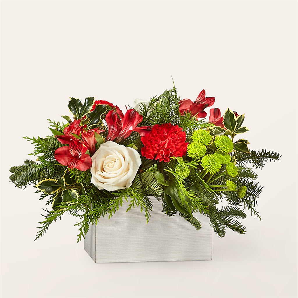 Snow What Fun Bouquet – BLOOMERS FLOWER & ASHLEY JO ANTIQUES, Corry PA