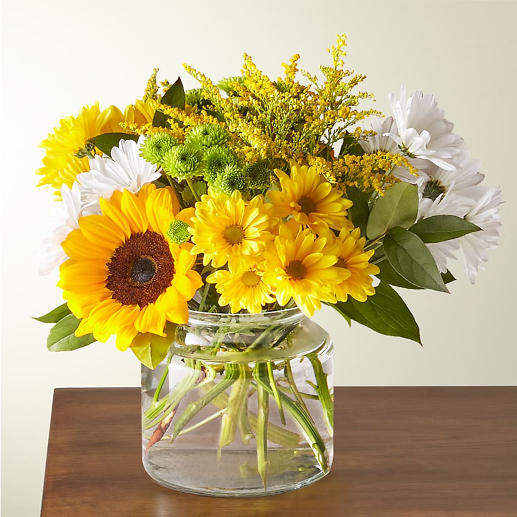 Hello Sunshine Bouquet – BLOOMERS FLOWER & ASHLEY JO ANTIQUES, Corry PA