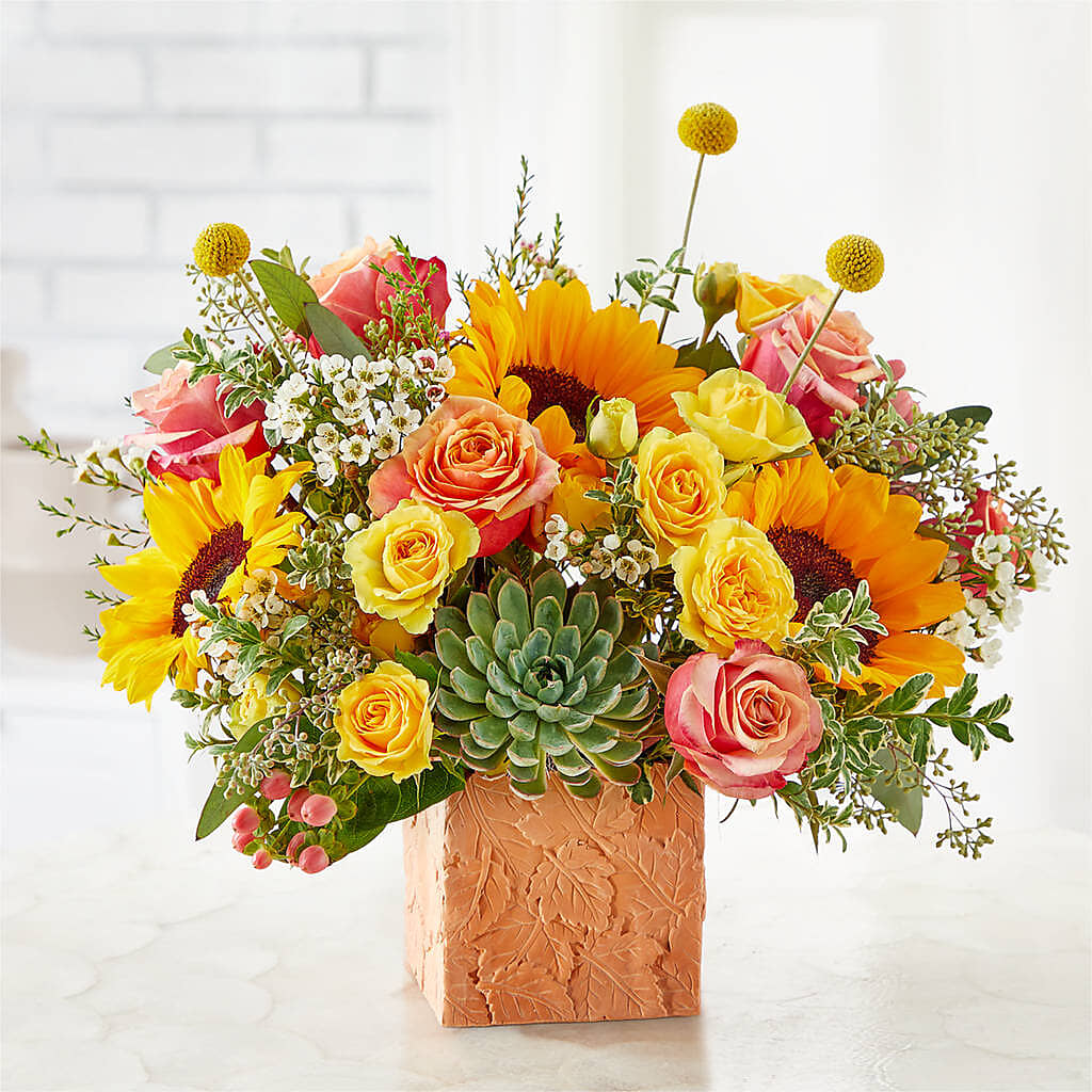Sunflower Season Bouquet – BLOOMERS FLOWER & ASHLEY JO ANTIQUES, Corry PA