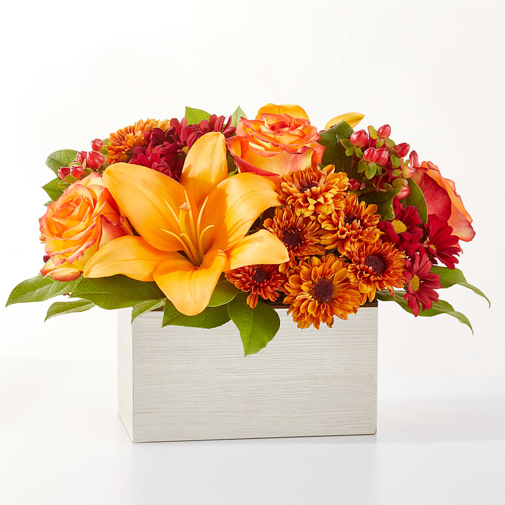 Backyard Bonfire Bouquet – BLOOMERS FLOWER & ASHLEY JO ANTIQUES, Corry PA