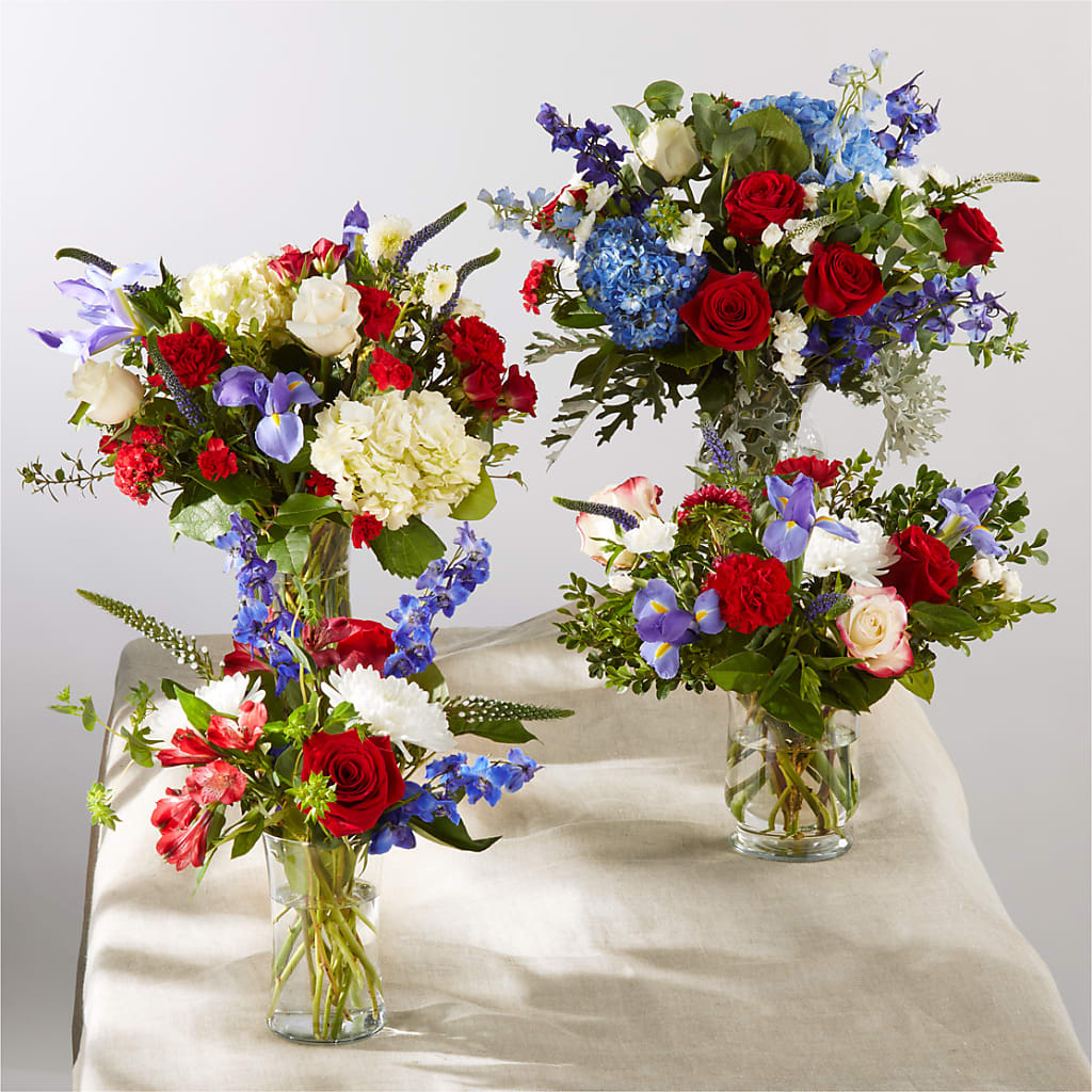 Star Spangled - A Florist Original – BLOOMERS FLOWER & ASHLEY JO ANTIQUES, Corry PA