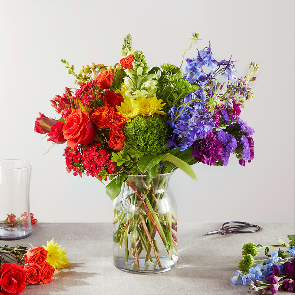 Summer Spectra - A Florist Original – BLOOMERS FLOWER & ASHLEY JO ANTIQUES, Corry PA
