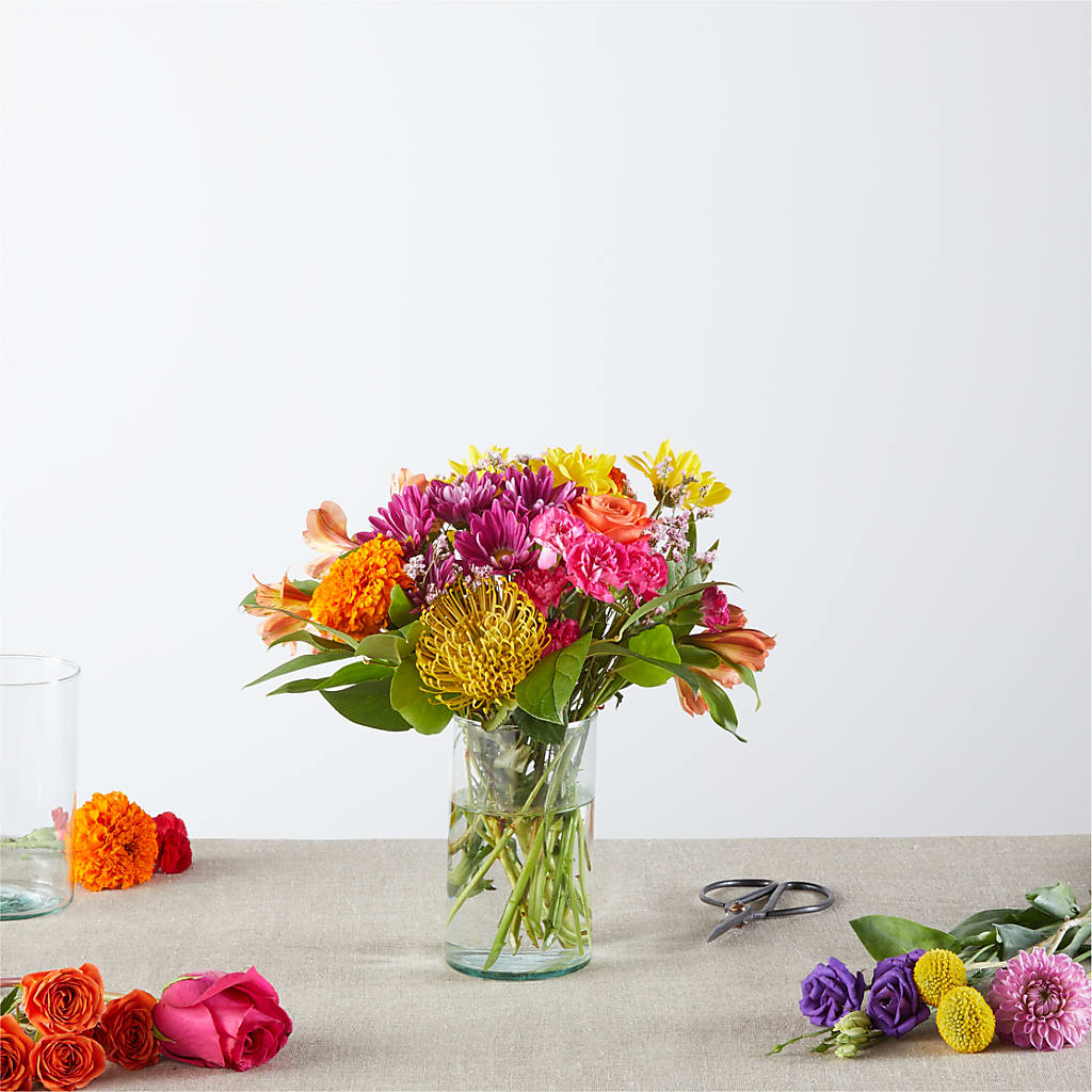Feast of Color – A Florist Original – BLOOMERS FLOWER & ASHLEY JO ANTIQUES, Corry PA