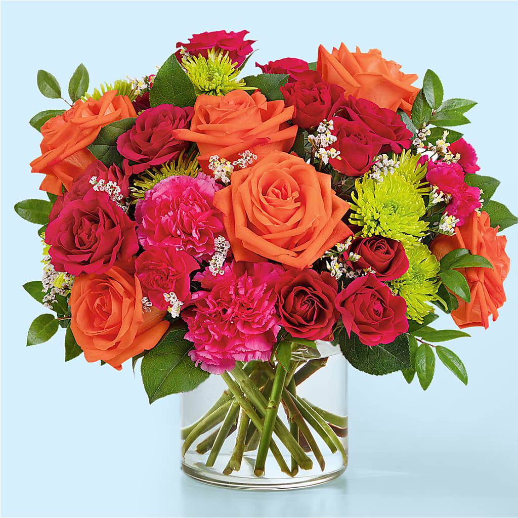 Colorful Carnival Bouquet – BLOOMERS FLOWER & ASHLEY JO ANTIQUES, Corry PA