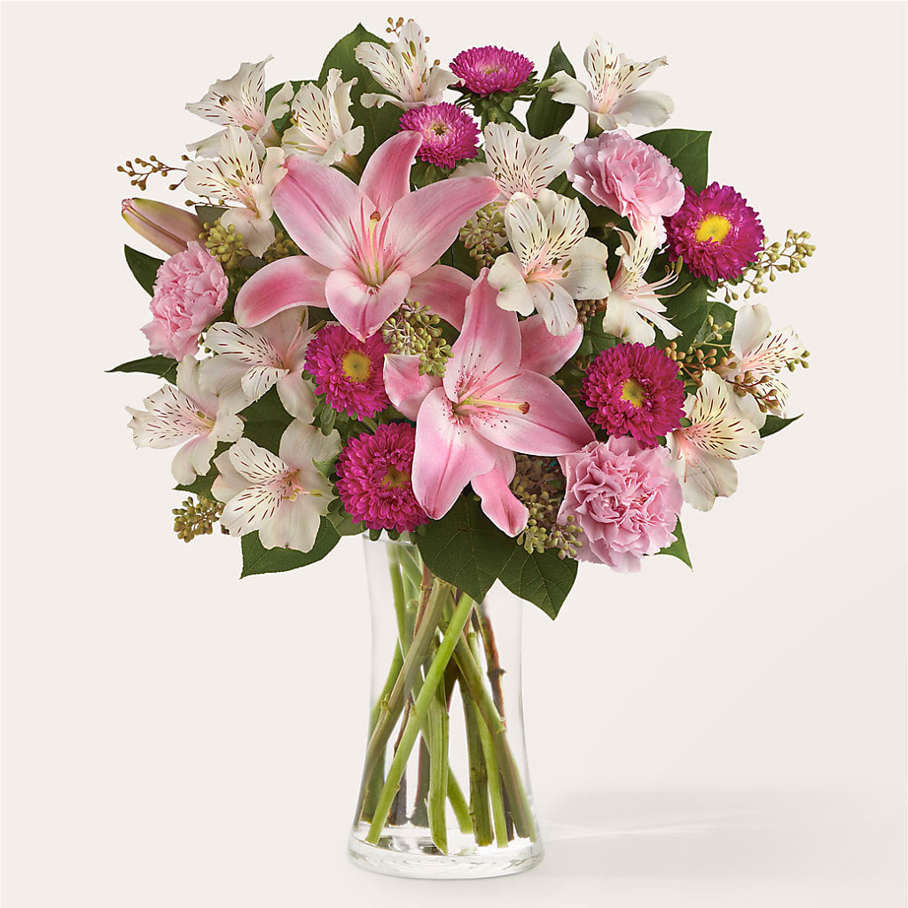 Feeling Fuchsia Bouquet – BLOOMERS FLOWER & ASHLEY JO ANTIQUES, Corry PA