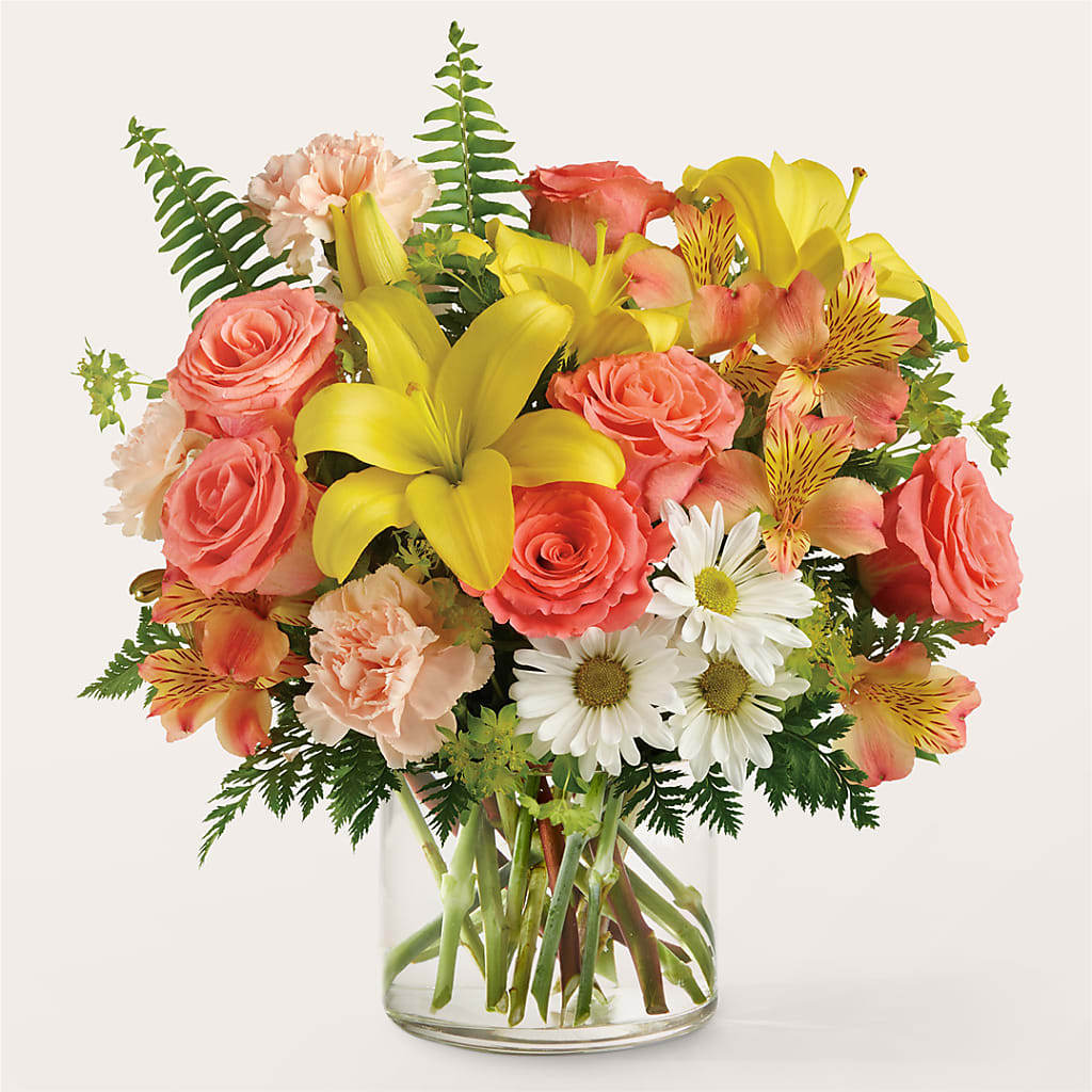 Sunset Strip Bouquet – BLOOMERS FLOWER & ASHLEY JO ANTIQUES, Corry PA
