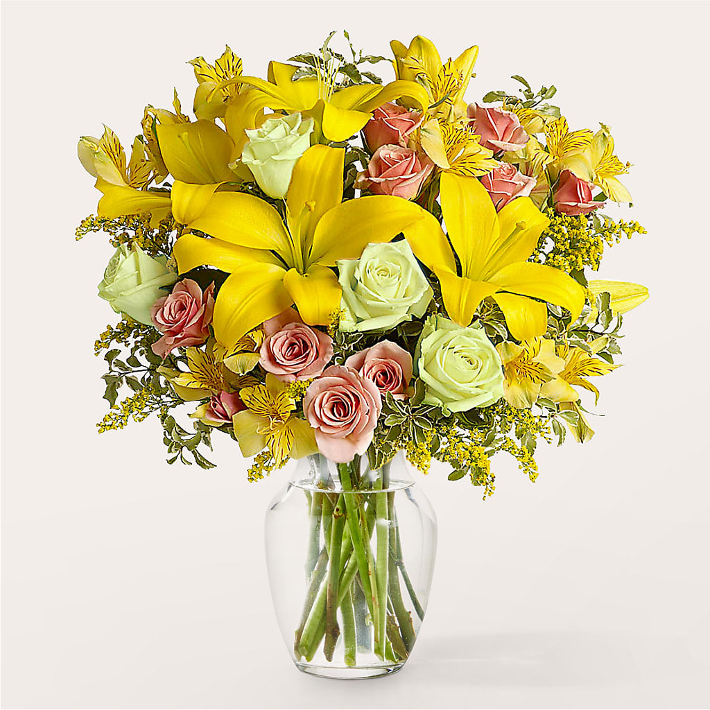 Sunburst Bouquet – BLOOMERS FLOWER & ASHLEY JO ANTIQUES, Corry PA
