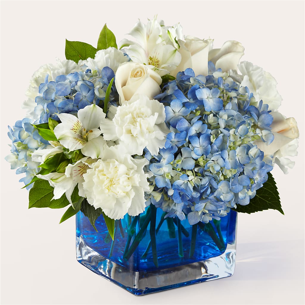 Soothing Waters Bouquet – BLOOMERS FLOWER & ASHLEY JO ANTIQUES, Corry PA