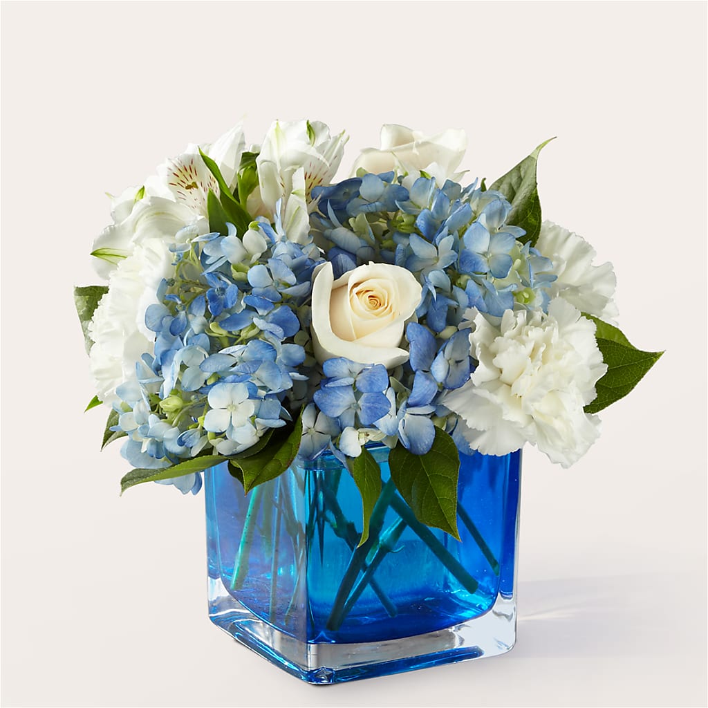 Soothing Waters Bouquet – BLOOMERS FLOWER & ASHLEY JO ANTIQUES, Corry PA
