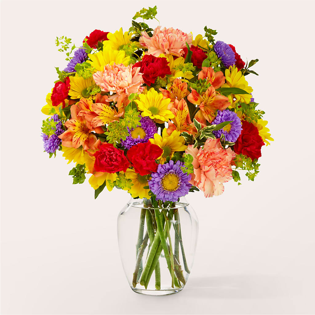 Kaleidoscope Bouquet – BLOOMERS FLOWER & ASHLEY JO ANTIQUES, Corry PA