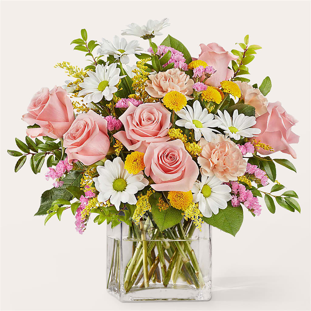 Country Cottage Bouquet – BLOOMERS FLOWER & ASHLEY JO ANTIQUES, Corry PA