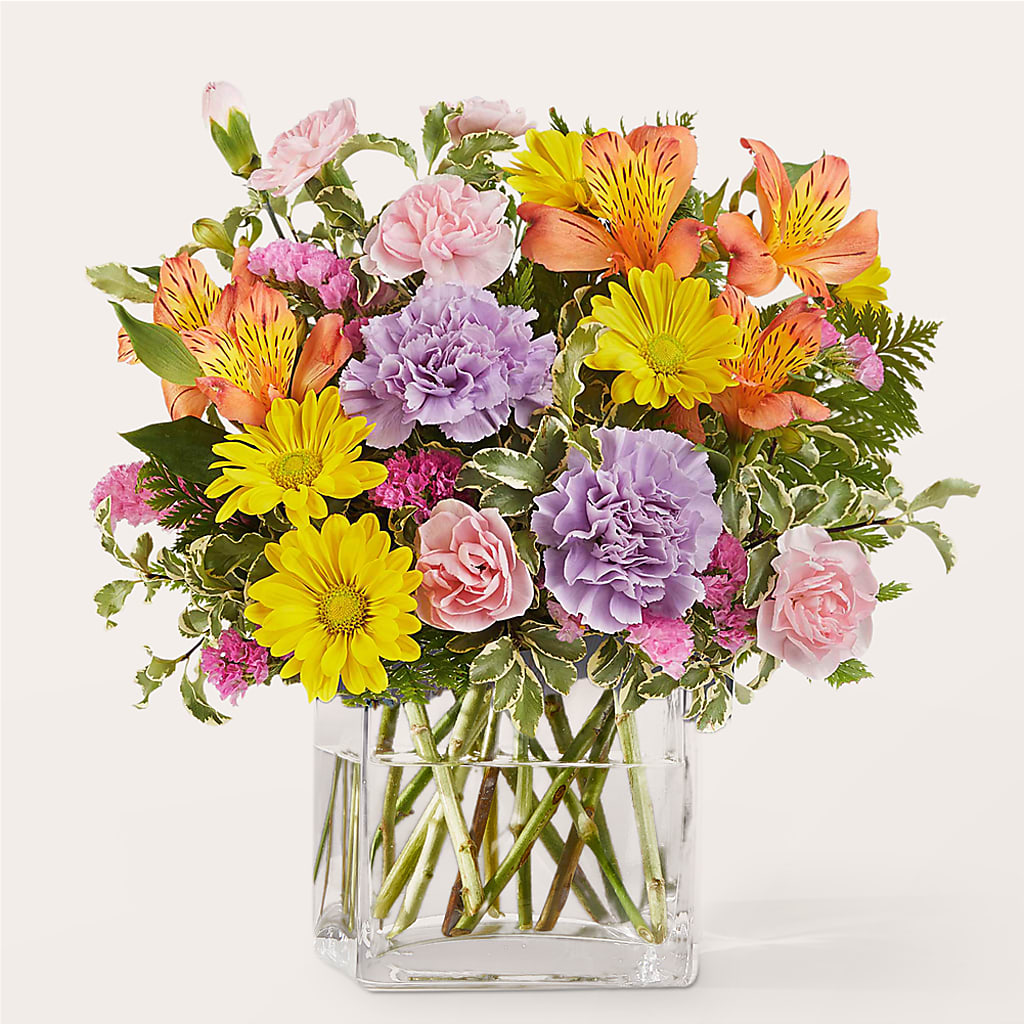 Shades of Happiness Bouquet – BLOOMERS FLOWER & ASHLEY JO ANTIQUES, Corry PA