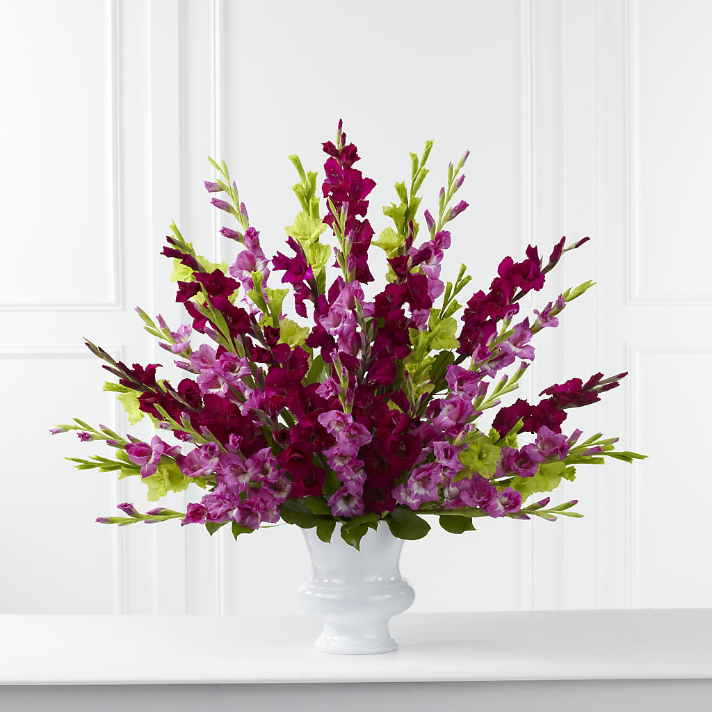 Solemn Offering Arrangement – BLOOMERS FLOWER & ASHLEY JO ANTIQUES, Corry PA