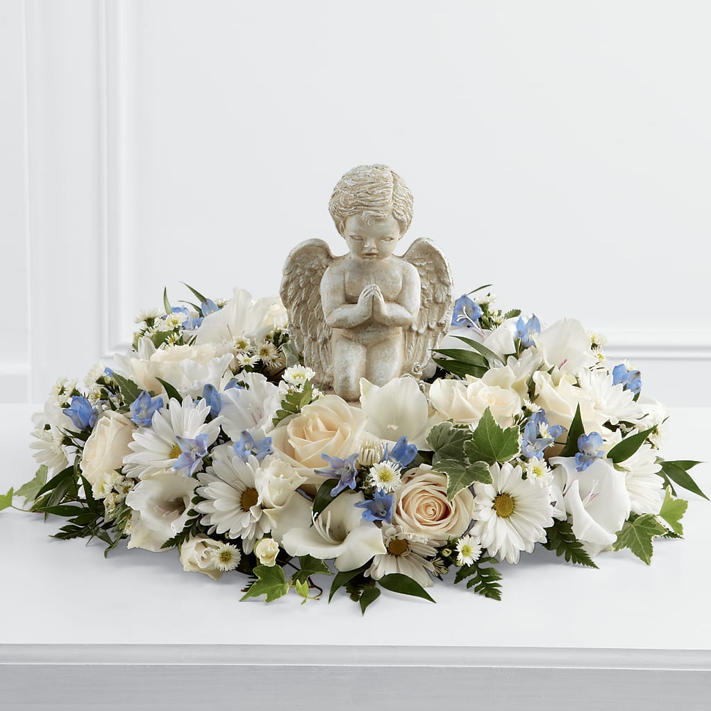 Little Angel Ring of Flowers – BLOOMERS FLOWER & ASHLEY JO ANTIQUES, Corry PA