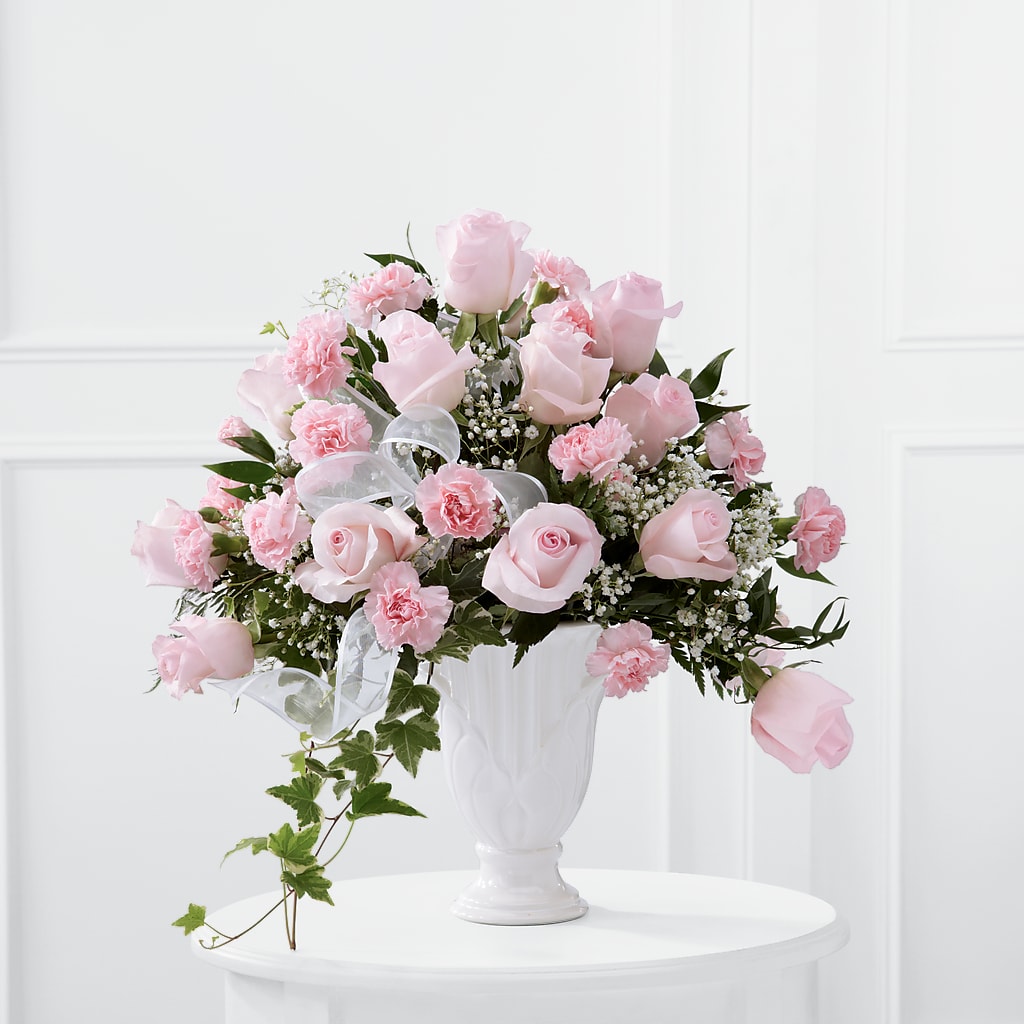 Deepest Sympathy Arrangement – BLOOMERS FLOWER & ASHLEY JO ANTIQUES, Corry PA