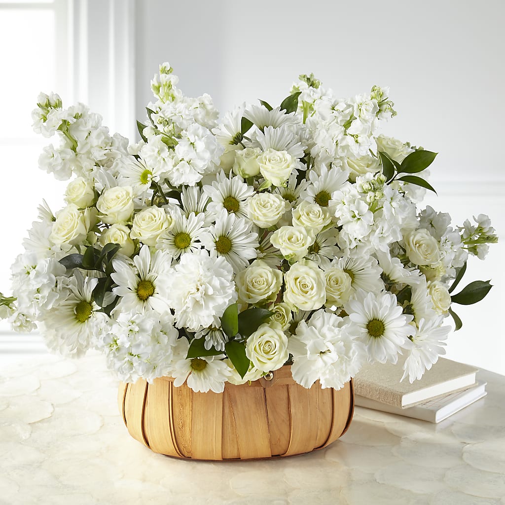 Graceful Garden Basket – BLOOMERS FLOWER & ASHLEY JO ANTIQUES, Corry PA