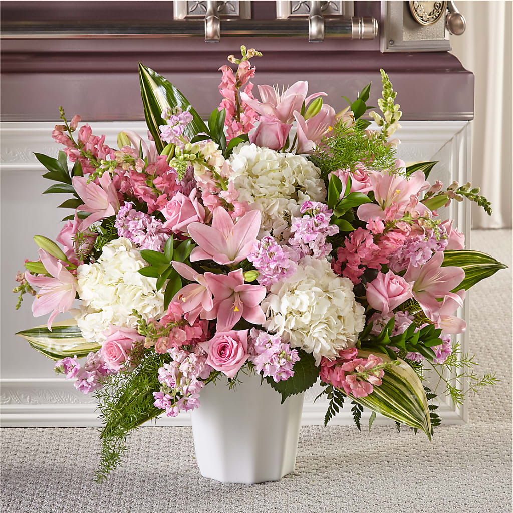 Simply Serene Floor Basket – BLOOMERS FLOWER & ASHLEY JO ANTIQUES, Corry PA