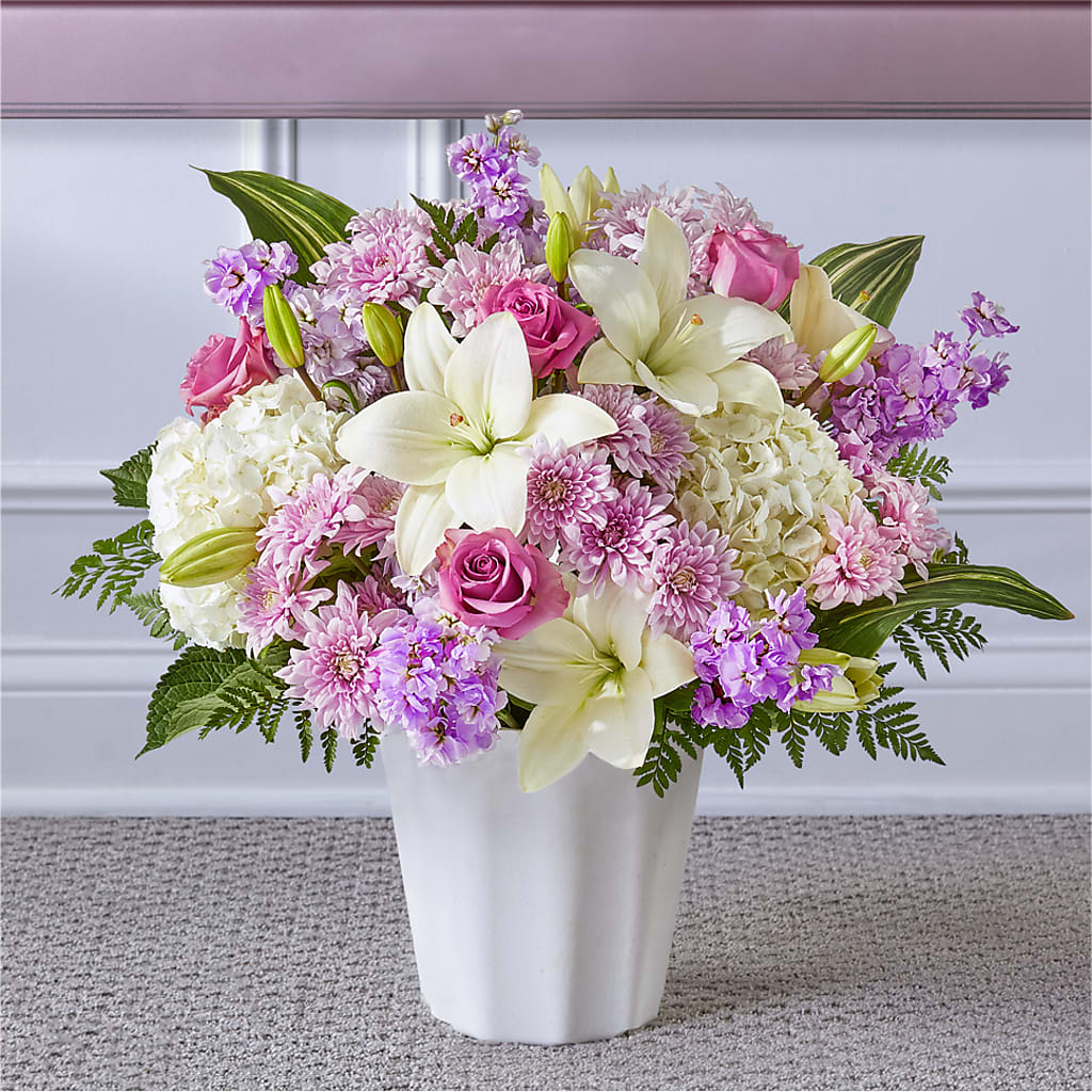 Heaven Sent Floor Basket – BLOOMERS FLOWER & ASHLEY JO ANTIQUES, Corry PA