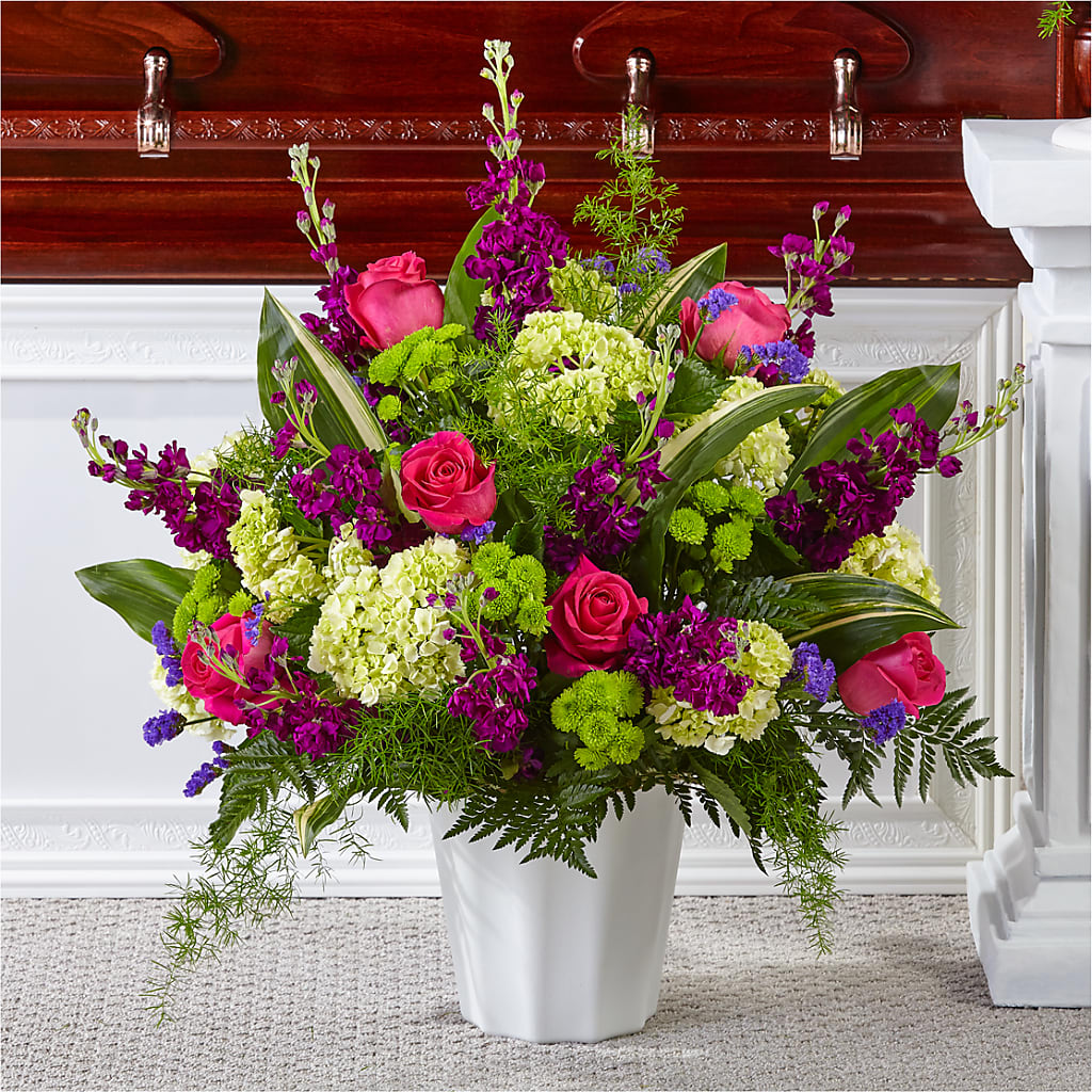 Beautiful Horizons Floor Basket – BLOOMERS FLOWER & ASHLEY JO ANTIQUES, Corry PA