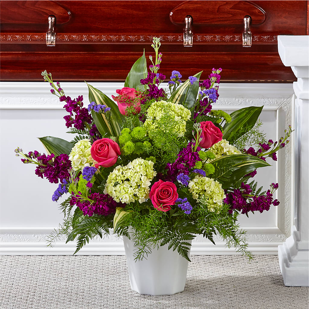 Beautiful Horizons Floor Basket – BLOOMERS FLOWER & ASHLEY JO ANTIQUES, Corry PA