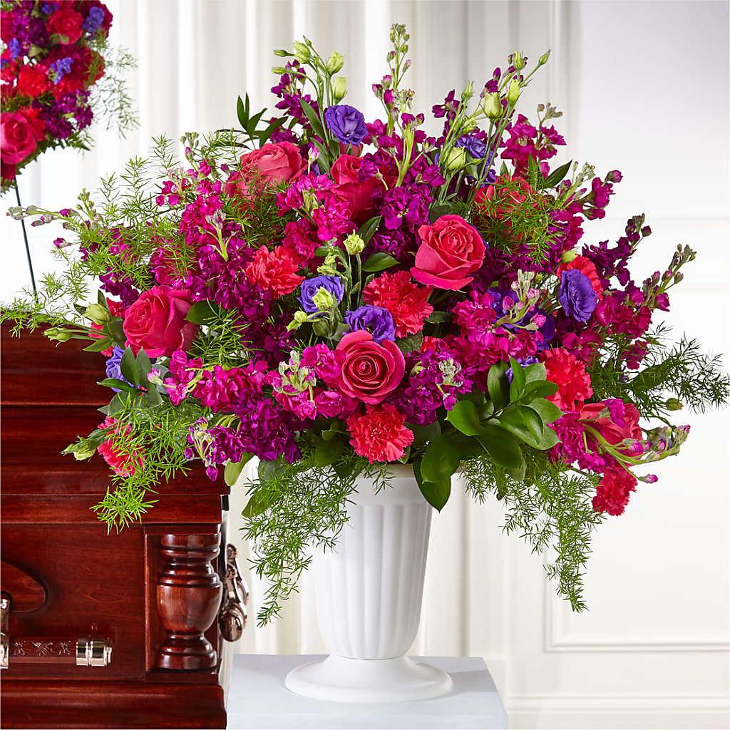 Eternal Day Arrangement – BLOOMERS FLOWER & ASHLEY JO ANTIQUES, Corry PA