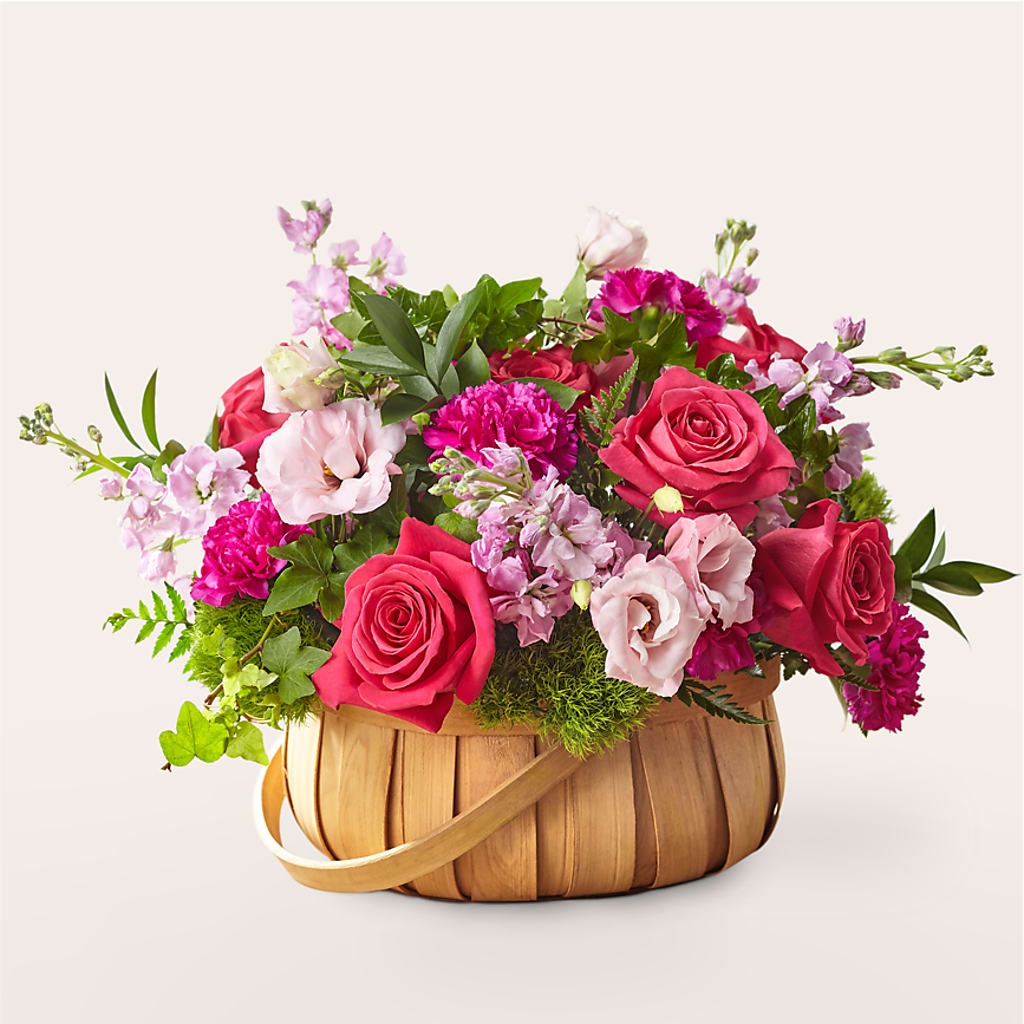 Radiance in Bloom Basket – BLOOMERS FLOWER & ASHLEY JO ANTIQUES, Corry PA