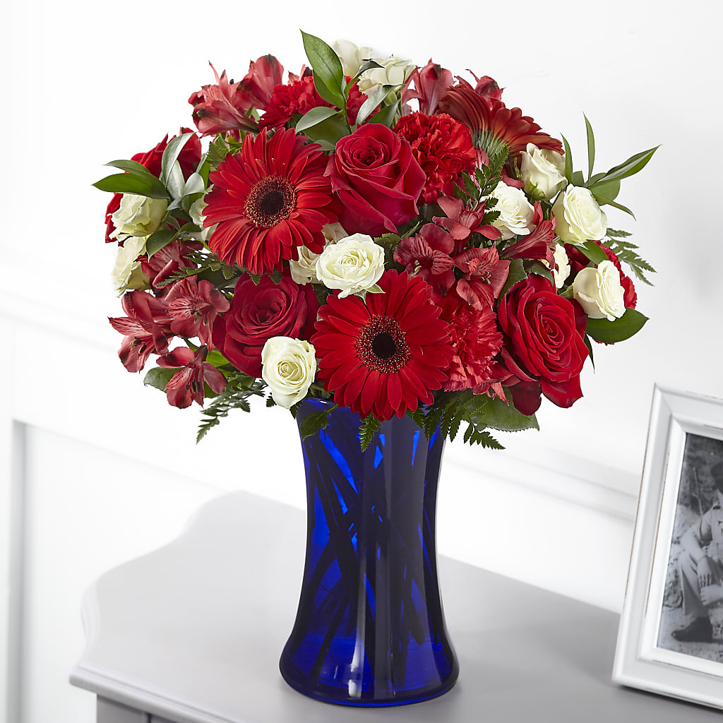 Hearts Embrace Bouquet – BLOOMERS FLOWER & ASHLEY JO ANTIQUES, Corry PA