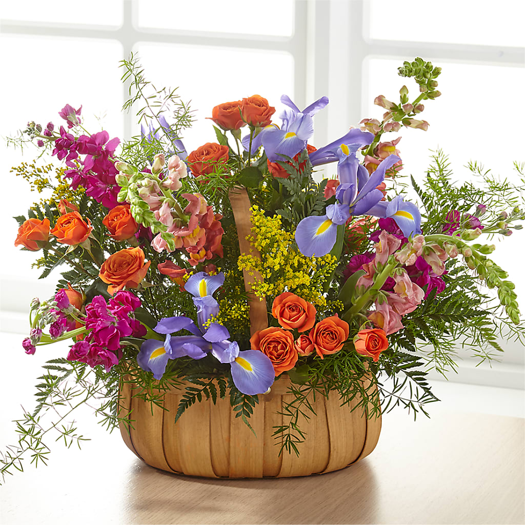 Garden of Life Basket – BLOOMERS FLOWER & ASHLEY JO ANTIQUES, Corry PA