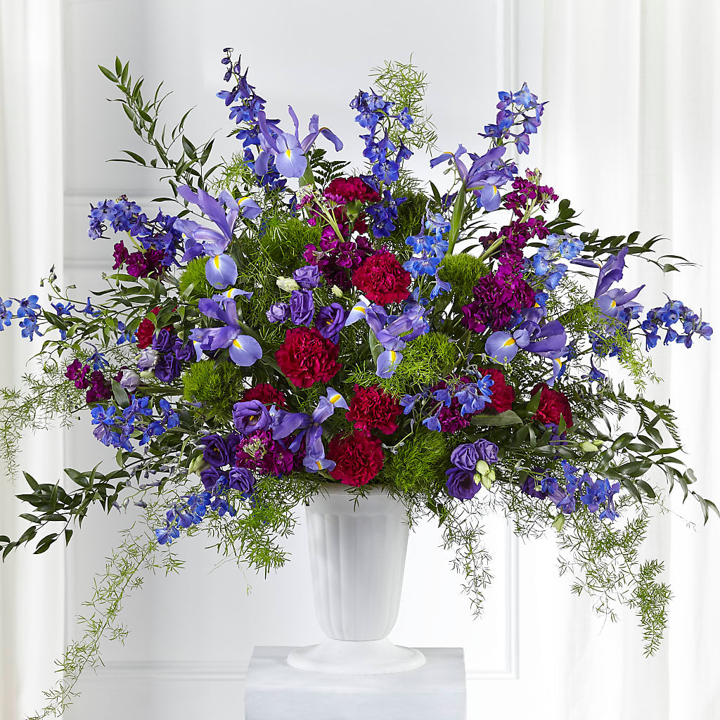 Memorial of Life Arrangement – BLOOMERS FLOWER & ASHLEY JO ANTIQUES, Corry PA