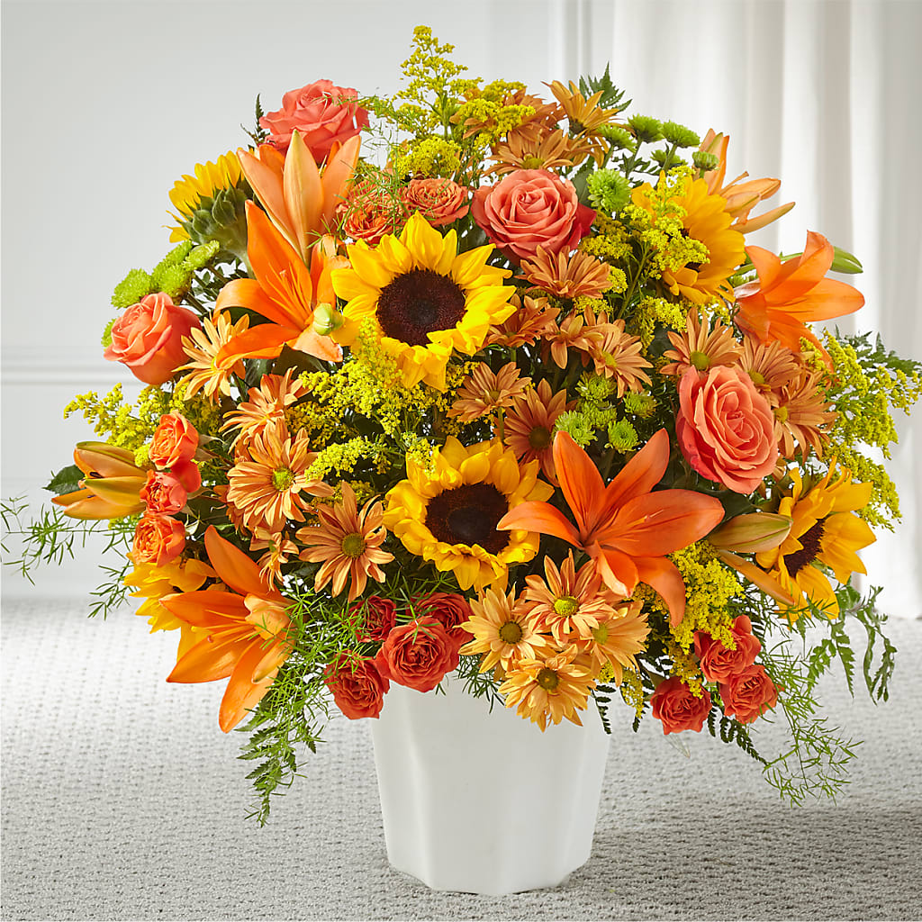 Harvest Thoughts Floor Basket – BLOOMERS FLOWER & ASHLEY JO ANTIQUES, Corry PA