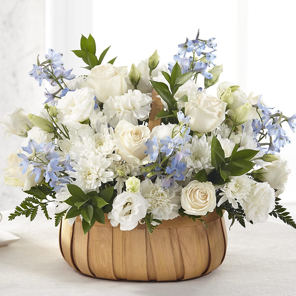 Sincerely Heartfelt Basket – BLOOMERS FLOWER & ASHLEY JO ANTIQUES, Corry PA