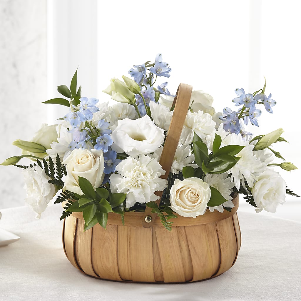 Sincerely Heartfelt Basket – BLOOMERS FLOWER & ASHLEY JO ANTIQUES, Corry PA