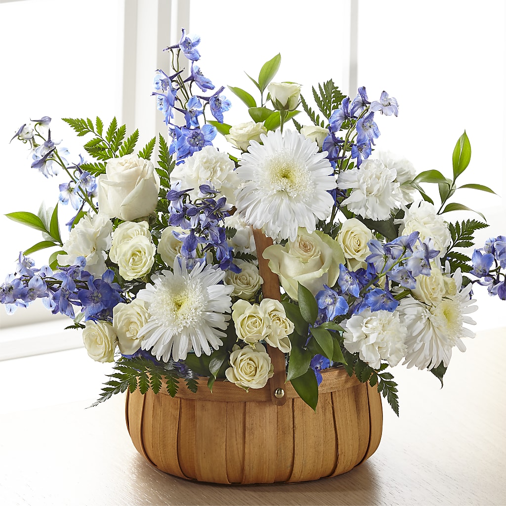 Harmony & Grace Basket – BLOOMERS FLOWER & ASHLEY JO ANTIQUES, Corry PA