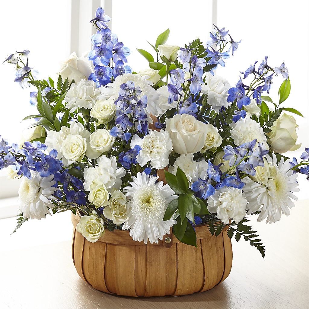 Harmony & Grace Basket – BLOOMERS FLOWER & ASHLEY JO ANTIQUES, Corry PA