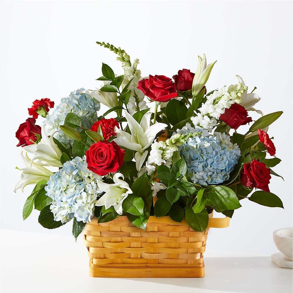 Greater Glory Basket – BLOOMERS FLOWER & ASHLEY JO ANTIQUES, Corry PA