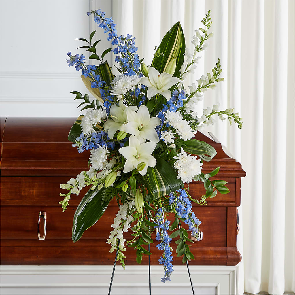 Eternal Impressions Standing Spray – BLOOMERS FLOWER & ASHLEY JO ANTIQUES, Corry PA