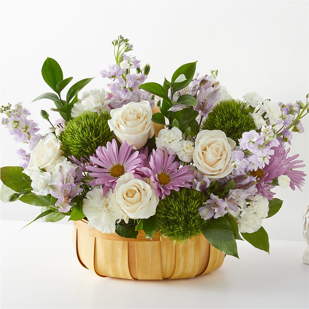 Peace & Love Basket – BLOOMERS FLOWER & ASHLEY JO ANTIQUES, Corry PA
