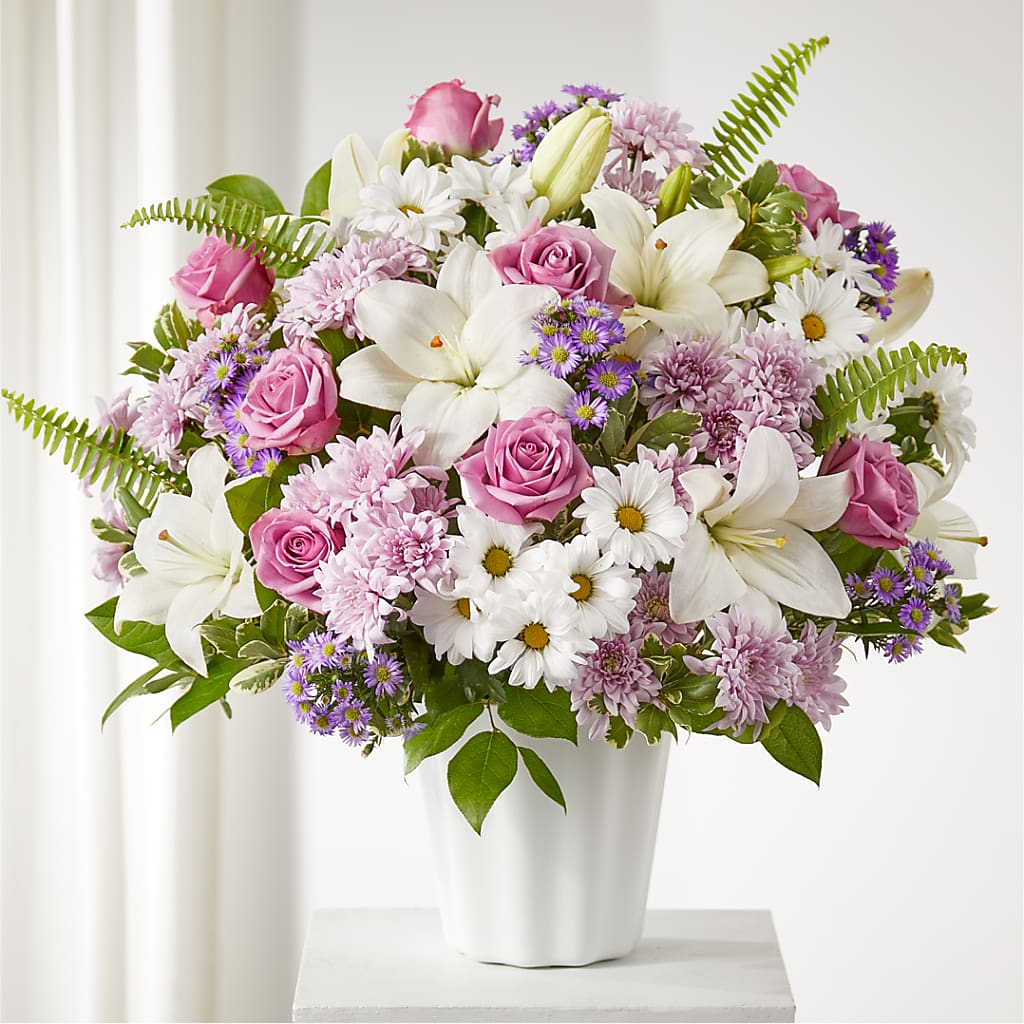 Warmest Thoughts Tabletop Basket – BLOOMERS FLOWER & ASHLEY JO ANTIQUES, Corry PA