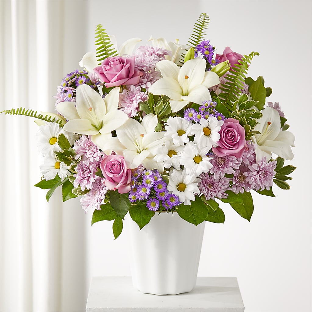 Warmest Thoughts Tabletop Basket – BLOOMERS FLOWER & ASHLEY JO ANTIQUES, Corry PA