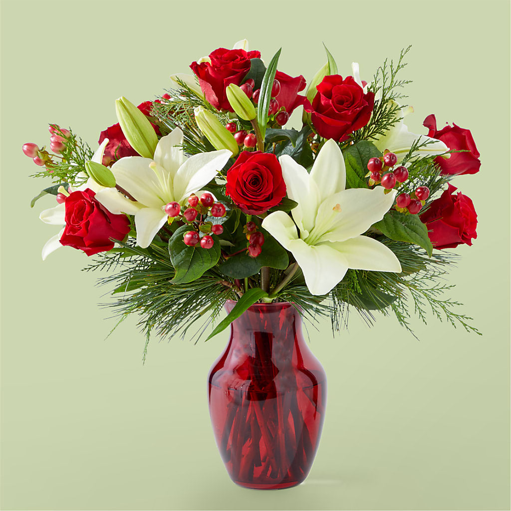 Evergreen Delight Bouquet – BLOOMERS FLOWER & ASHLEY JO ANTIQUES, Corry PA