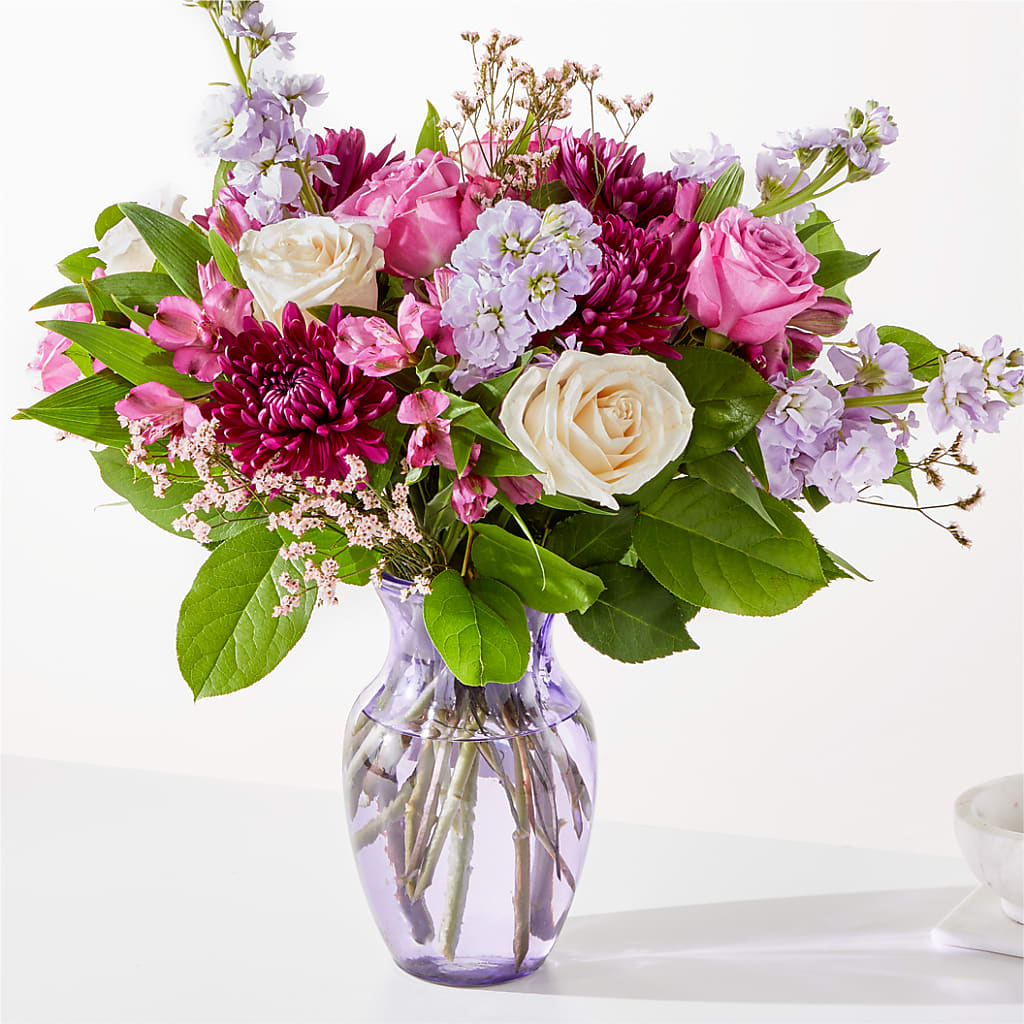 Amethyst Dreams Bouquet – BLOOMERS FLOWER & ASHLEY JO ANTIQUES, Corry PA