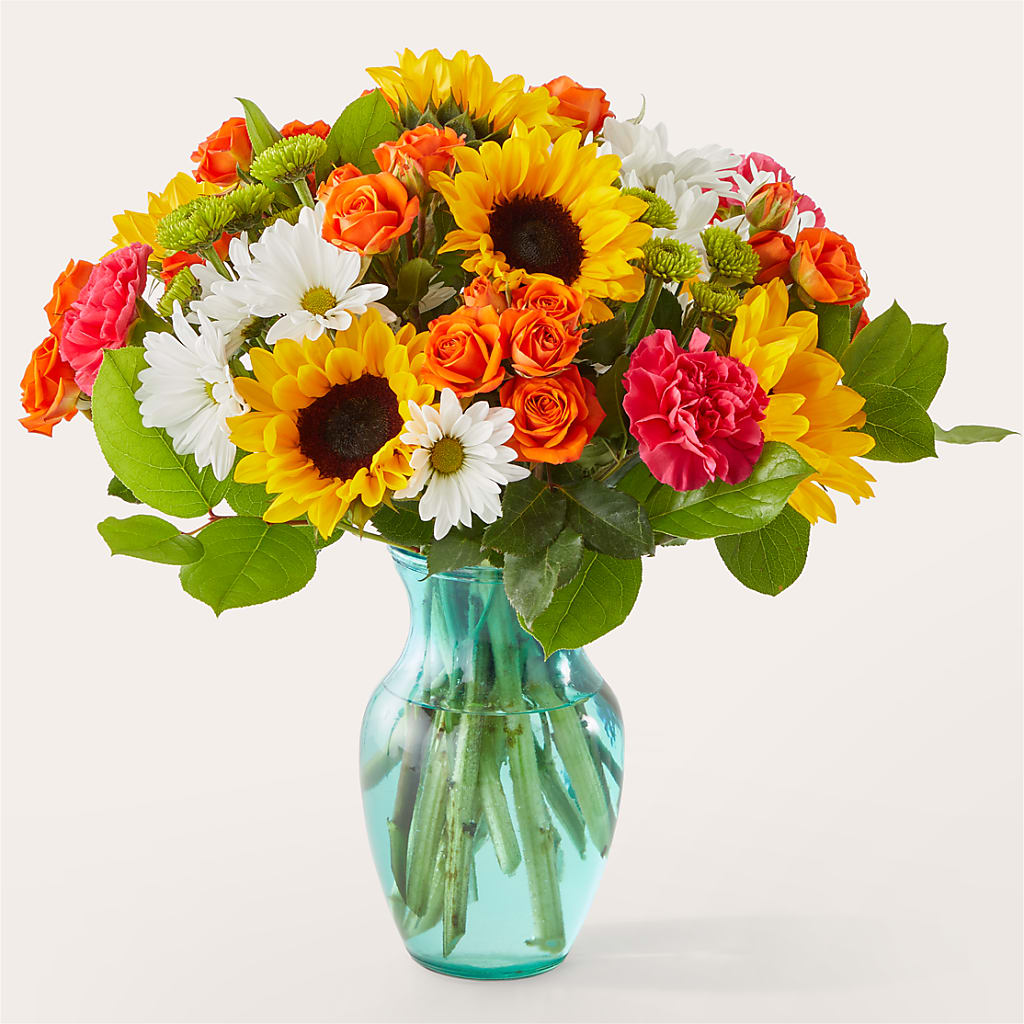 Sun-drenched Blooms Bouquet – BLOOMERS FLOWER & ASHLEY JO ANTIQUES, Corry PA