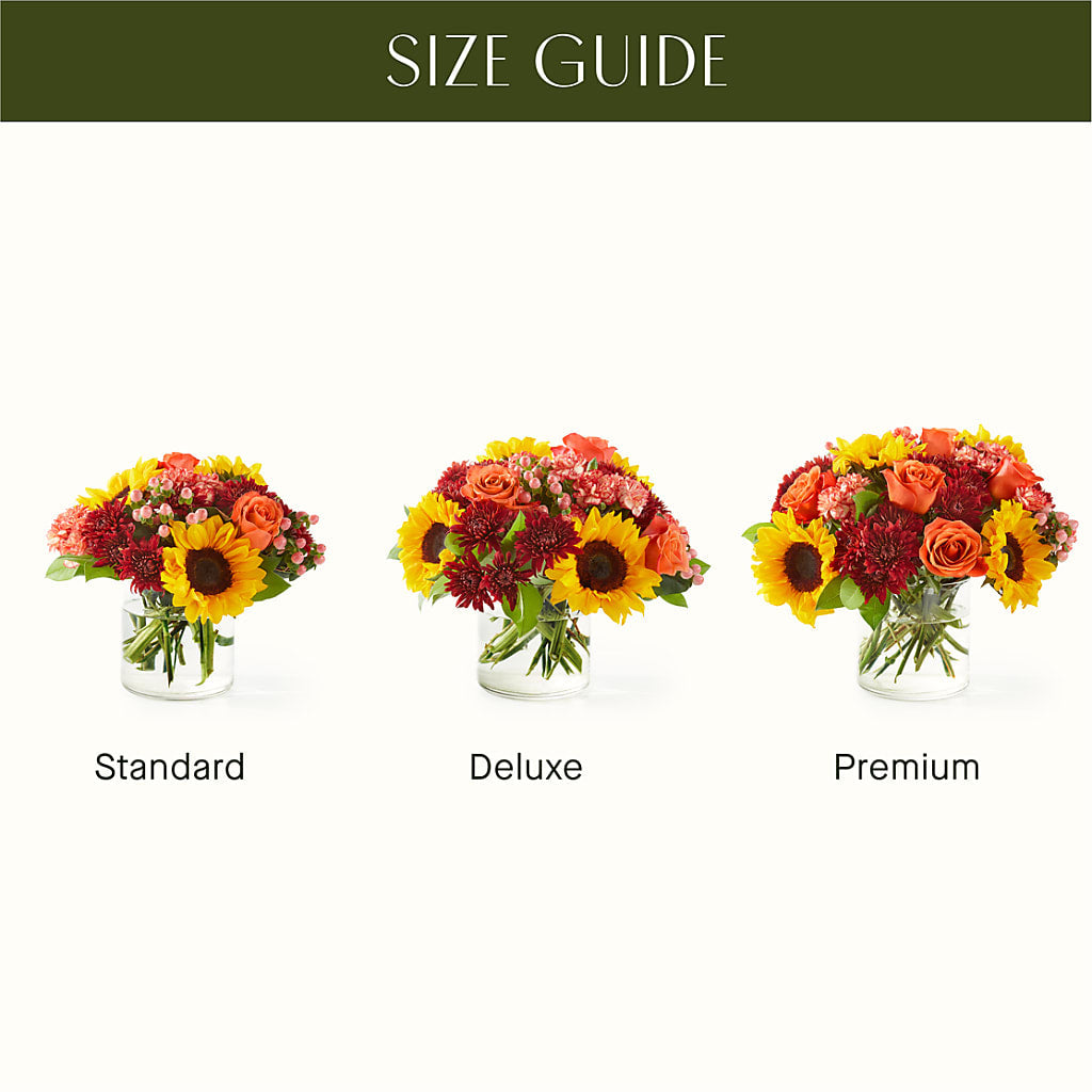 September Sunset Bouquet – BLOOMERS FLOWER & ASHLEY JO ANTIQUES, Corry PA