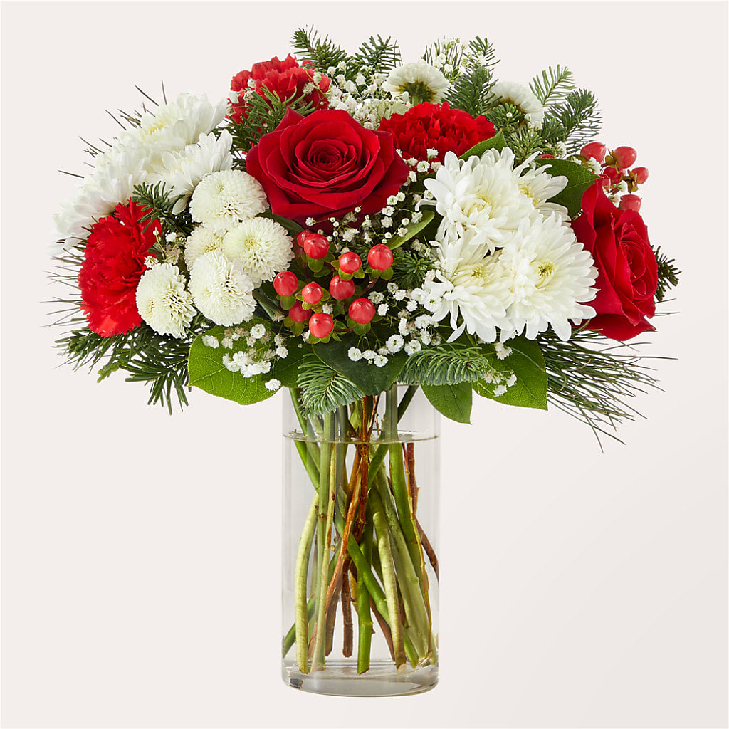 Chance of Flurries Bouquet – BLOOMERS FLOWER & ASHLEY JO ANTIQUES, Corry PA