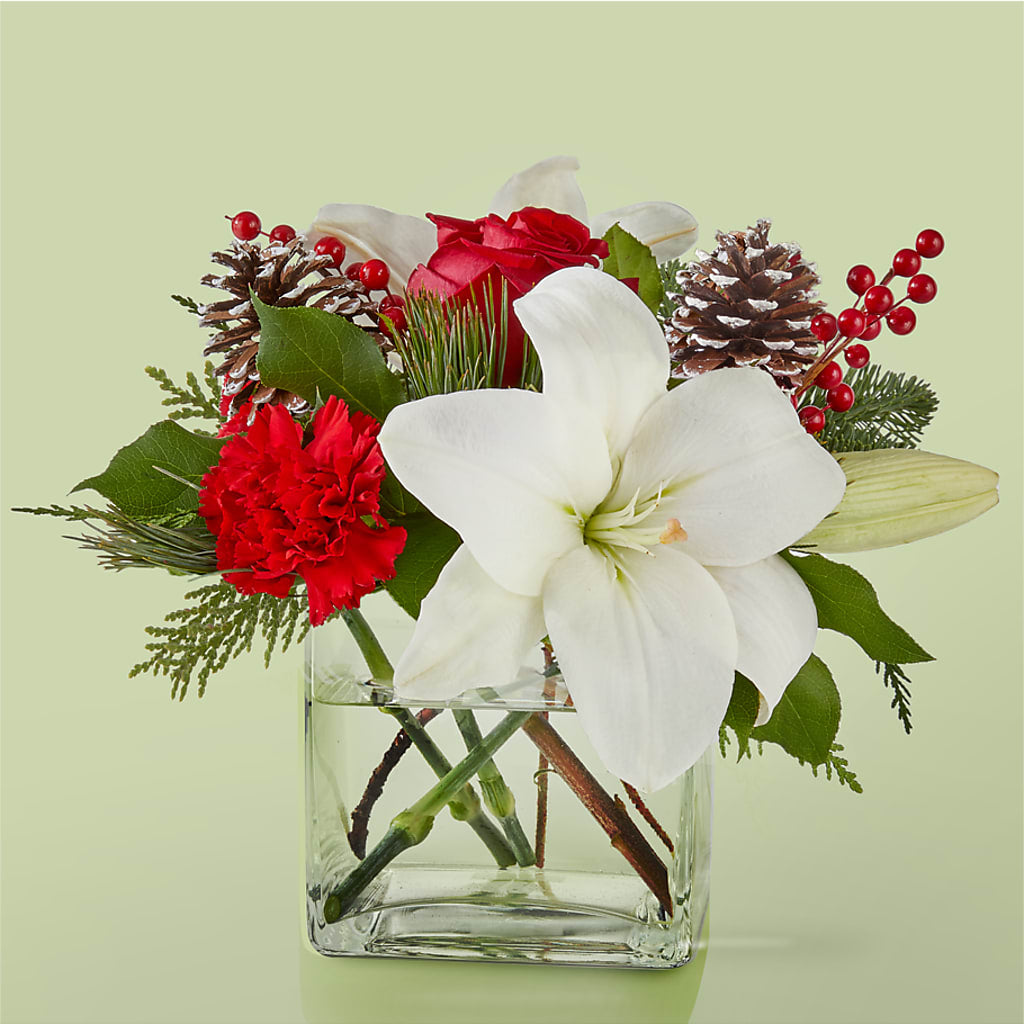 Glistening Icicles Bouquet – BLOOMERS FLOWER & ASHLEY JO ANTIQUES, Corry PA