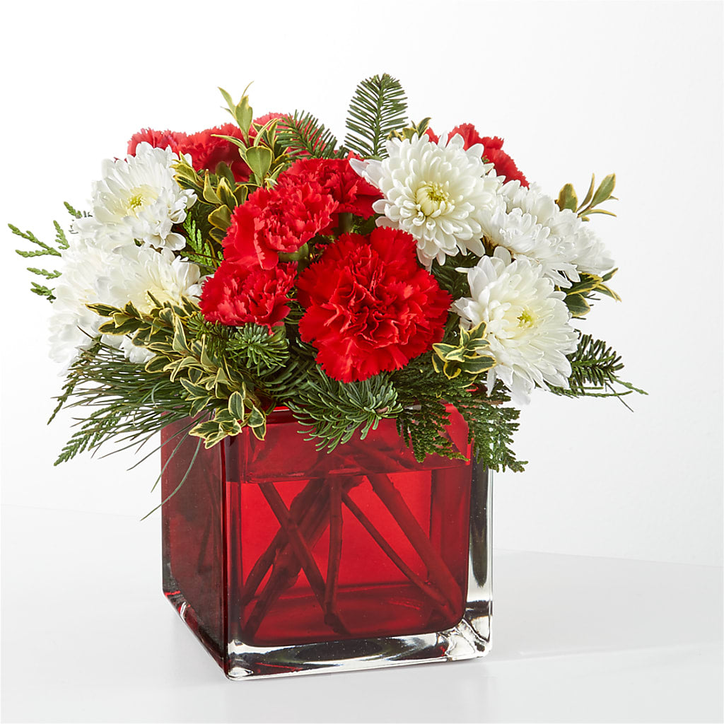 Christmas Market Bouquet – BLOOMERS FLOWER & ASHLEY JO ANTIQUES, Corry PA
